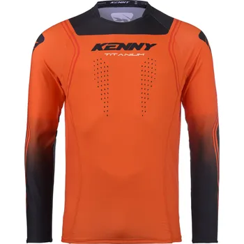cyklistický dres KENNY dres TITANIUM 25 orange - 3XL