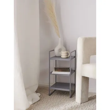 police Sinsay - Kovová nástěnná polička - šedá - 6266Q-90X - 6266Q-90X-ONE-1