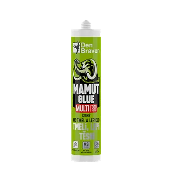 Průmyslové lepidlo Den Braven Mamut Glue Multi černý 290 ml