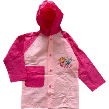 Pláštěnka PLÁŠTĚNKA TLAPKOVÁ PATROLA 86 - 116 BF Barva: Světle růžová, Velikost: 98/104