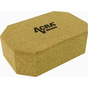 jóga blok Acra korkový 22,2x14,5x7,5cm (jóga blok Acra korkový 22,2x14,5x7,5cm)