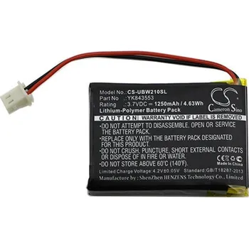Baterie pro mobilní telefon VHBW Baterie pro Uniden UBW2101C / UBWC21, 1250 mAh