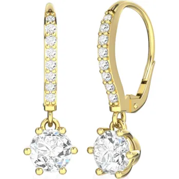 Šperk Couple, Elegantní náušnice Sini, žluté zlato se zirkony, 585-66-3-0305.0Z00.0.00.001.10
