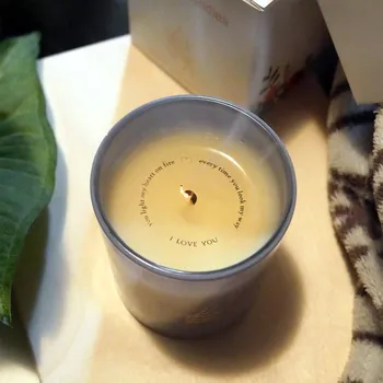Svíčka Svíčka se skrytou zprávou - I love you