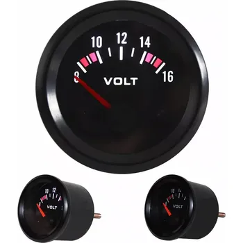 Budík Přídavný voltmetr - Youngtimer Rally - s LED podsvícením (21120V-2)