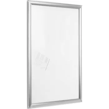 Zaklapávací rám, 700x1000 mm, hliníkově šedá