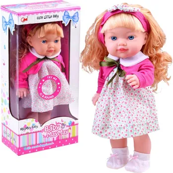 JOKO Panenka mluvící Baby MayMay Pink 37 cm