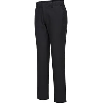 Pánské kalhoty PORTWEST CHINO S232 / Strečové kalhoty slim fit - černá UK 40/EU 56