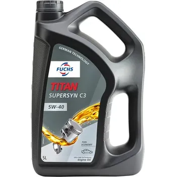 Motorový olej MOTOROVÝ OLEJ FUCHS 5W-40 TITAN SUPERSYN C3 5L