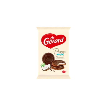 GERARD Sušenky plněné kokosovým krémem, máčené v čokoládě Pasja coconut 170g