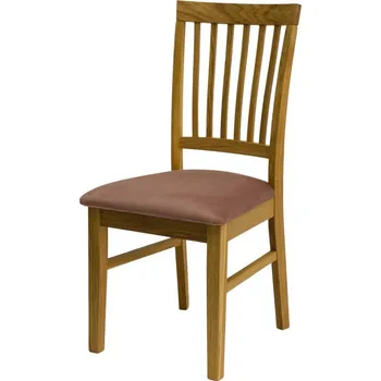 Jídelní židle Dubová jídelní židle čalouněná BESI Z02