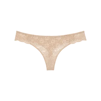 Kalhotky Dámská tanga Amourette Hipster String - YELLOW - sv. béžová 0026 - TRIUMPH YELLOW 38