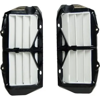 Auto-moto RTECH žaluzie chladiče KTM/Husqvarna bílé pár