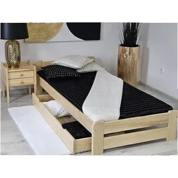 Dětská postel Dřevěná masivní postel MD 01 90x200 cm borovice masiv