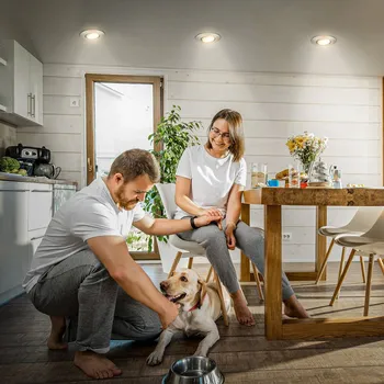 Lampička Briloner Vestavné LED svítidlo Klira, nikl, otočné, stmívatelné, 3 jednotky matný nikl 3 x 4,9 W LED - Doprava zdarma