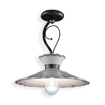 Ferroluce Stropní vintage svítidlo RAVENNA, ∅ 31 cm, 1xE27