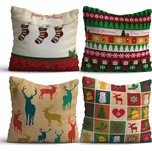 ASIR Set povlaků na polštář NYXMAS05 Vánoce