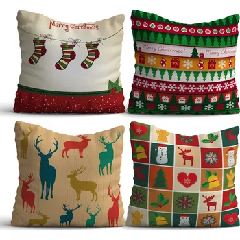 Povlečení ASIR Set povlaků na polštář NYXMAS05 Vánoce