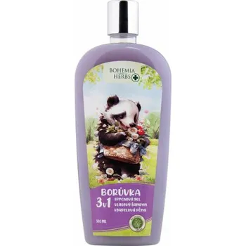 Sprchový gel Bohemia Gifts dětský sprchový gel Borůvka 3v1, 500 ml