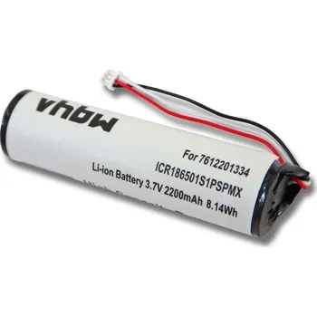 Příslušenství k chytrým hodinkám VHBW Baterie pro Blaupunkt Travelpilot Lucca 5.2, 2200 mAh