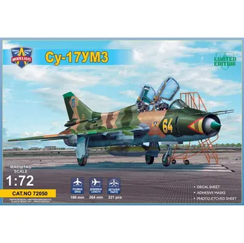 Plastikový model 1:72 Sukhoi Su-17UM3 Advanced Two-seat Trainer (2x camo)