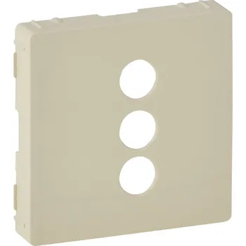vypínač Valena LIFE kryt zásuvky 3 X RCA barva béžová *754721 Legrand