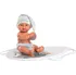Panenka Llorens New Born 26313 Realistická panenka s celovinylovým tělem 26 cm chlapeček