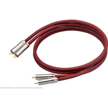Audio kabel Ortofon Reference Red Cable 1,5m - Referenční signálový kabel RCA