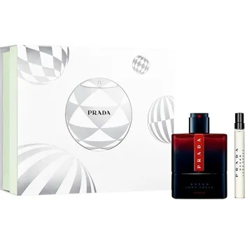 Kosmetická sada Prada Panske-vune Luna-RossaOceanDárková sada Eau de Parfum Spray 100 ml + Travel 10 110 ml (24 236,00 Kč / 1 l)
