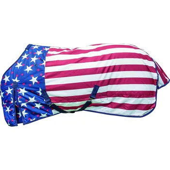 Deka pro koně Pro-Tech Deka výběhová Niagara Pro-Tech, 300 g, usa flag Délka zad: 145 cm