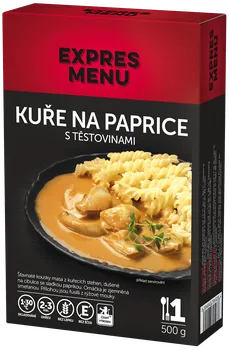 Hotové jídlo EXPRES MENU Kuře na paprice s těstovinami