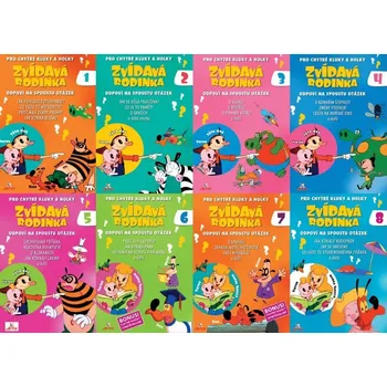 DVD film Zvídavá rodinka - kolekce - 8DVD