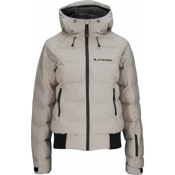 Active Rebel Devi snowboardová bunda - 0 - béžová - L