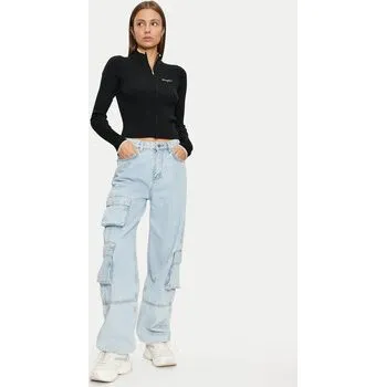 Pánské oblečení Tommy Jeans Svetr DW0DW19835 Černá Slim Fit XL