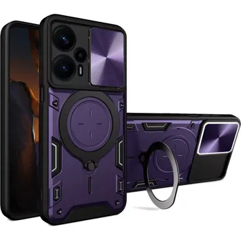 Pouzdro na mobilní telefon Kryt Motorola Moto G13 / G23 / G53 Techsuit CamGuard Pro - fialový