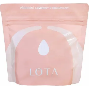 Menstruační tampony LOTA BIO tampony SUPER - sáček, 25 ks