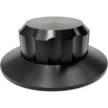 Příslušenství pro gramofon TESLA Vinyl clip, Barevné provedení Černé - Stabilizátor a upínací svorka pro vinylové LP desky