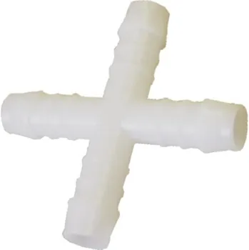 Zahradní hadice KŘÍŽOVÁ SPOJKA KS - Normaplast KS 12 - 4x 12 mm, (0° až +80°C)