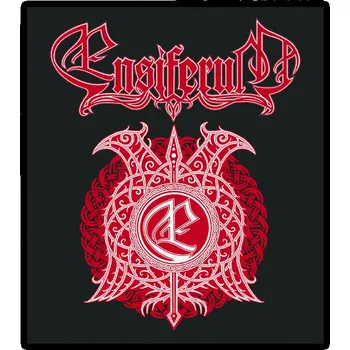 Nášivka nášivka na záda, zádovka Ensiferum - red logo