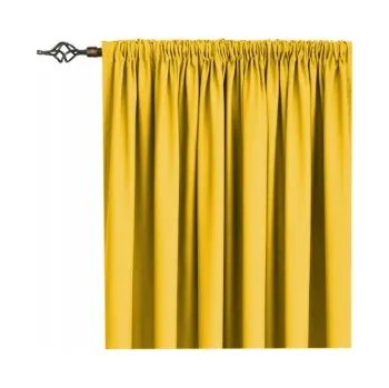 Závěs Závěs Panama 140/250 cm s gumkou - hořčicová