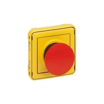 vypínač PLX55 STOP TLAČ. NOUZ. *069547 Legrand