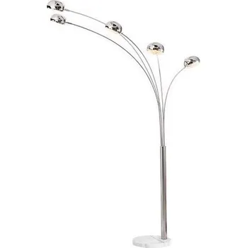 Stojací lampa ACA DECOR Stojací lampa MARKELLA, barva chromu