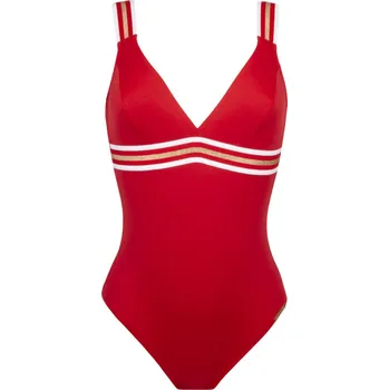 Dámské plavky Plavky jednodílné LISE CHARMEL (ABA6935-03), Velikost 80D, Barva červená