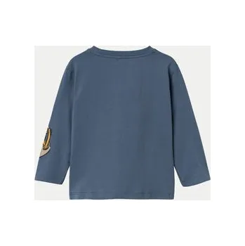 Dámská halenka NAME IT Halenka 13233674 Modrá Regular Fit 80