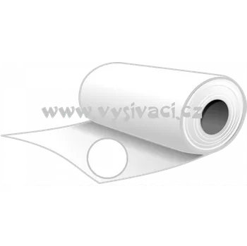 vysivaci.cz FAN F50b - podkladový papír pro vyšívání, gramáž 50g/m2, šíře 90cm, barva bílá, návin 10 nebo 100 metrů PM název: FAN 50g bílý, PM návin: návin 10 metrů, PM šířka: šíře 90cm