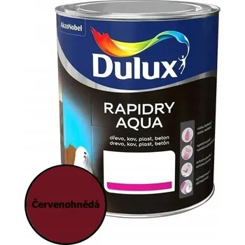 barva na zeď Akrylová Barva na zeď Dulux 0,75 l červenohnědá