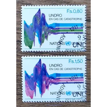 Sběratelství OSN Ženeva raz. 81/82 UNDRO r. 1979