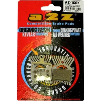 Brzda na kolo Brzdové destičky A2Z Organické AZ-160K