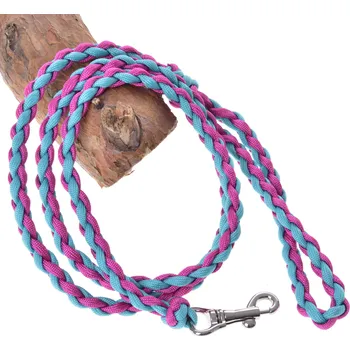 Hobby horsing Hobby Horse - vodítko Knitted Pinkie-Blue