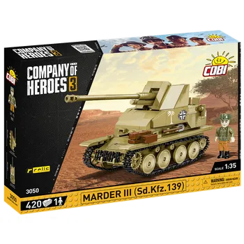 Stavebnice COBI COBI Company of Heroes 3 3050 Marder III Sd.Kfz.139